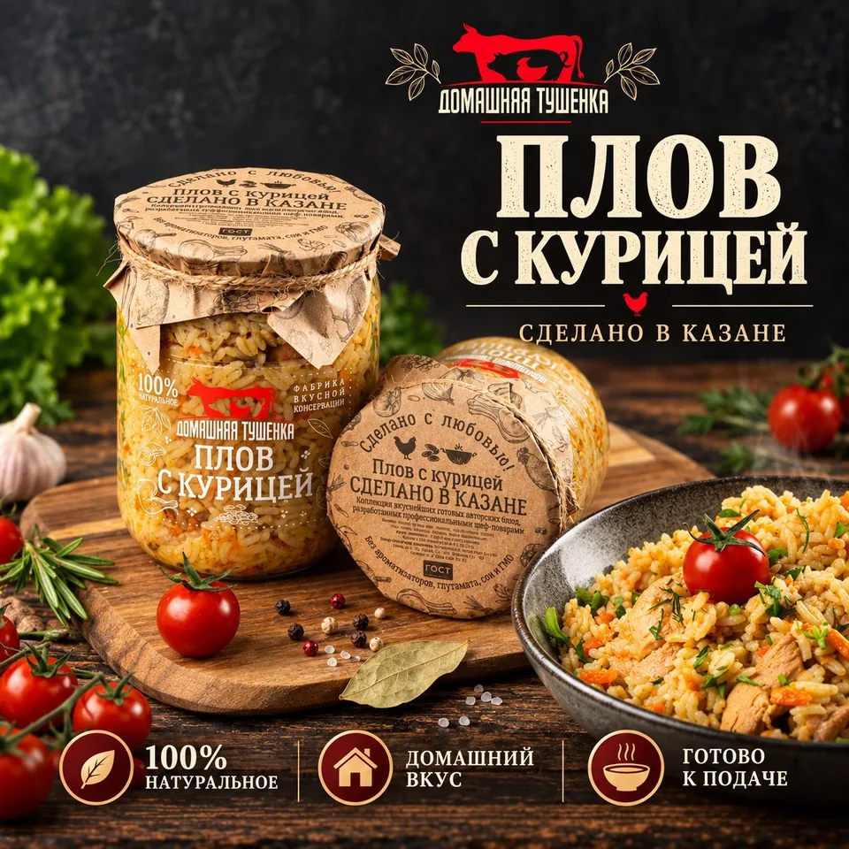 Плов с курицей 500 гр.