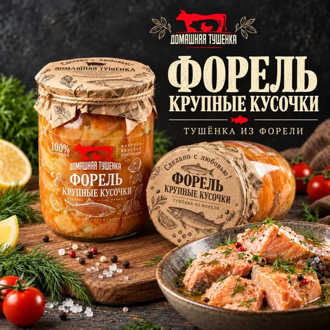 Форель 500 гр.